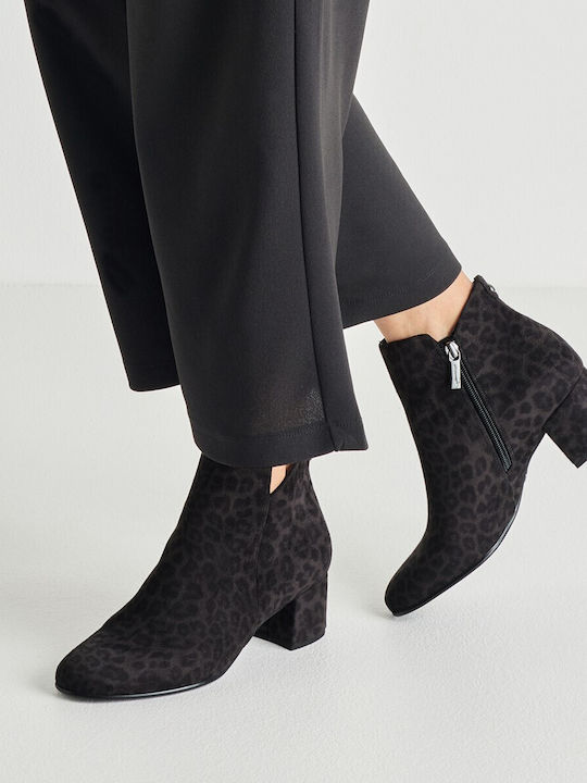 Damen Stiefeletten Grau