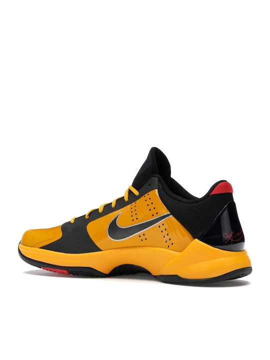 Kobe 5 Bruce Lee "Bruce Lee" Χαμηλά Μπασκετικά Παπούτσια Del Sol / Black / Varsity Red