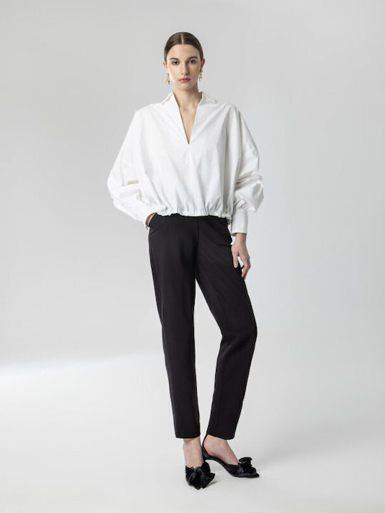 Moutaki Long Sleeve Women's Shirt White