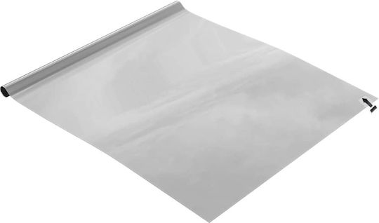 Static Reflective Window Film Silver 45 x 1000 cm PVC 3394727 Silver