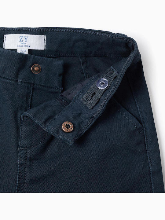 Kids Chino Trousers Dark Blue