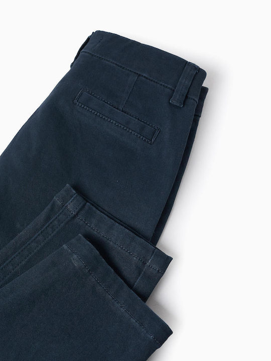 Kids Chino Trousers Dark Blue