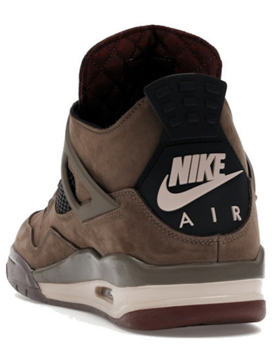 Air  4 Retro Sneakers Dark Mocha
