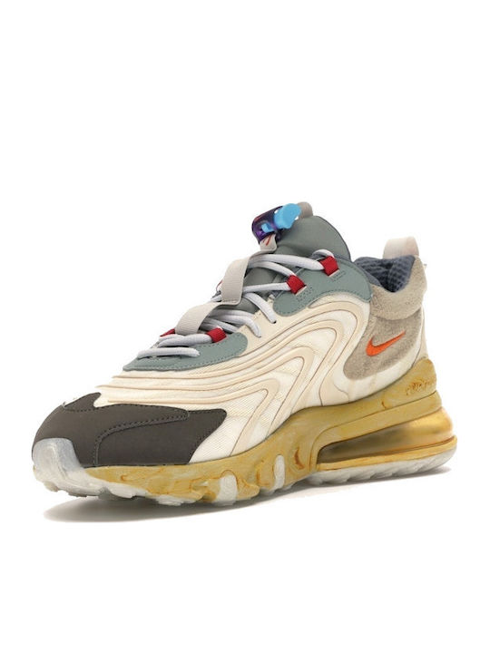 Air Max 270 React Eng Travis Scott Men's Sneakers Cactus Trails