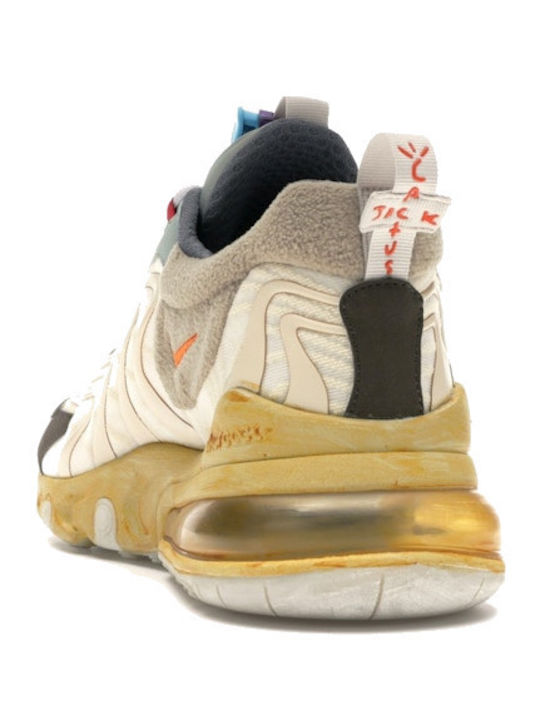 Air Max 270 React Eng Travis Scott Men's Sneakers Cactus Trails