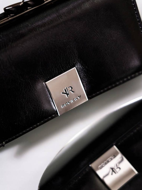 Голямо дамско портмоне с RFID Черно