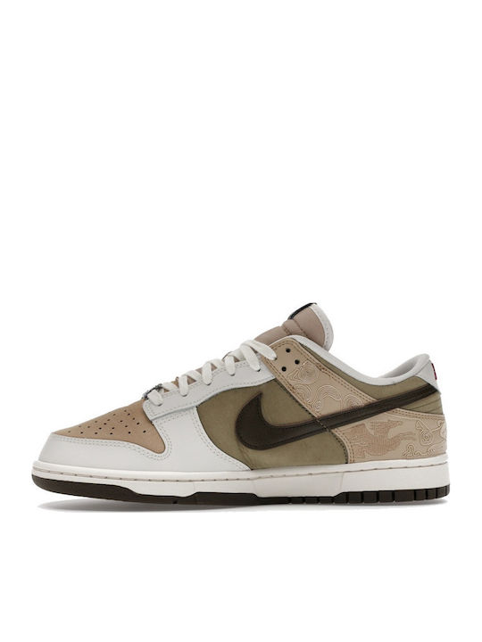 Dunk Low Дамски Сникърси Linen Phantom