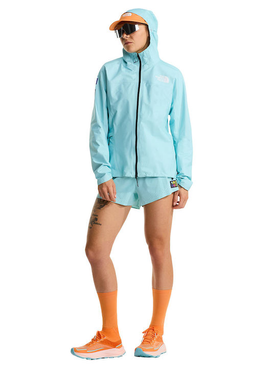Summit Superior Futurelight Packable Women's Jacket Running Waterproof and Windproof Turquoise