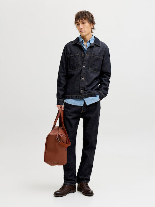 Chris Herren Jeanshose Relaxed Fit Dunkelblau