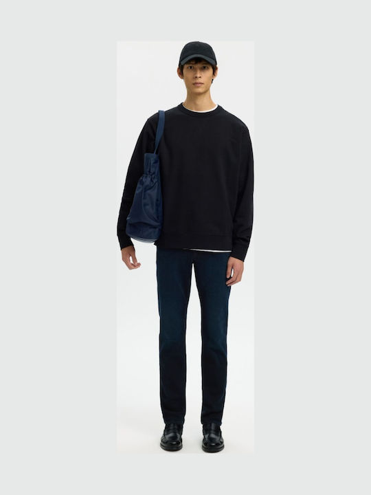Ανδρικό Παντελόνι Τζιν Blue Black Denim