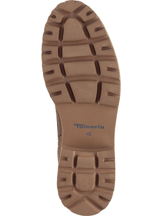 Lässige Herrenstiefel Braun Leder