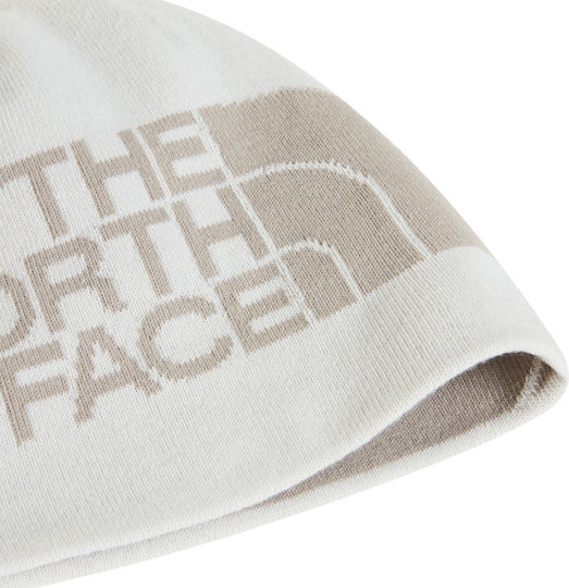 Highline Beanie Unisex Wendbarer Strickmütze in Beige