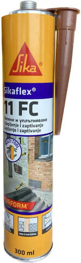 Sika Sikaflex 11 FC Уплътнителен Полиуретан Кафяв 300 ml