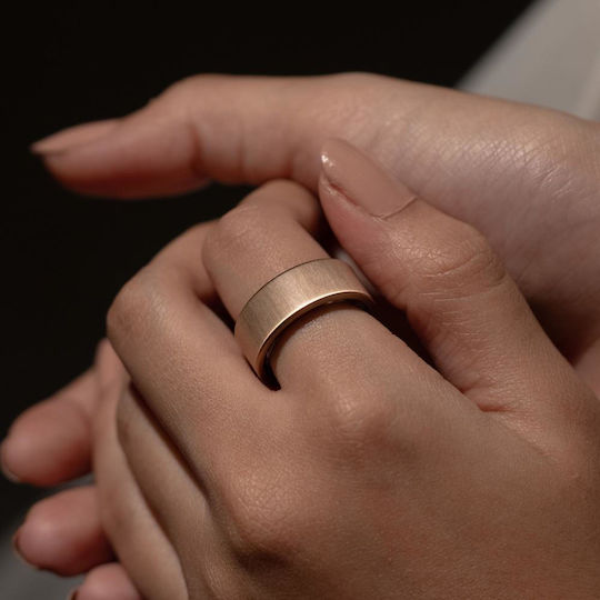 Ultrahuman Air Smart Ring 16.2mm Waterproof with Heart Rate Monitor Rose Gold