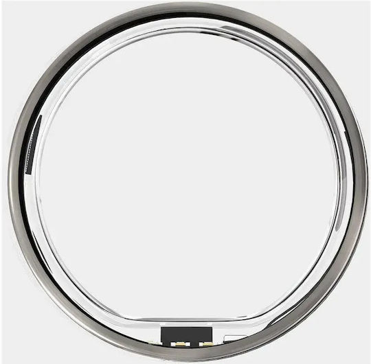Ultrahuman Air Intelligente Ringe 18.8mm Wasserdicht mit Herzfrequenzsensor Rohes Titan