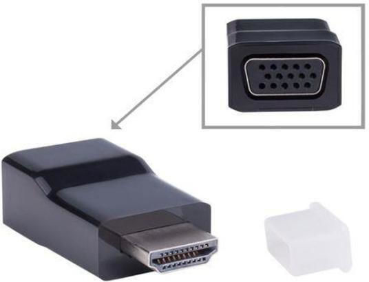 Cablexpert A-HDMI-VGA-001 Конвертор HDMI мъжки към VGA женски