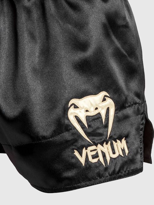 Venum Classic Thai Boxing Shorts Red Black Gold
