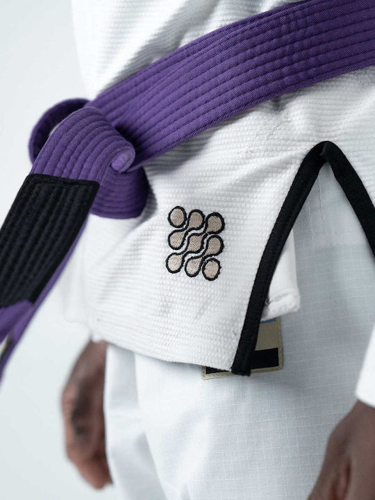 Kingz Nano 3.0 Ανδρική Στολή Brazilian Jiu Jitsu Λευκή