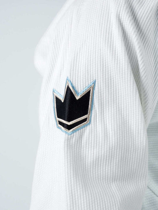 Kingz Nano 3.0 Ανδρική Στολή Brazilian Jiu Jitsu Λευκή