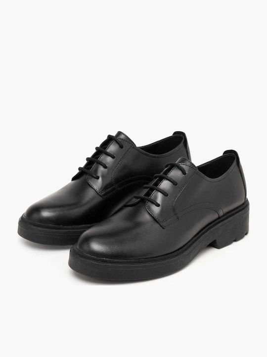 Damen Oxfords in Schwarz Farbe
