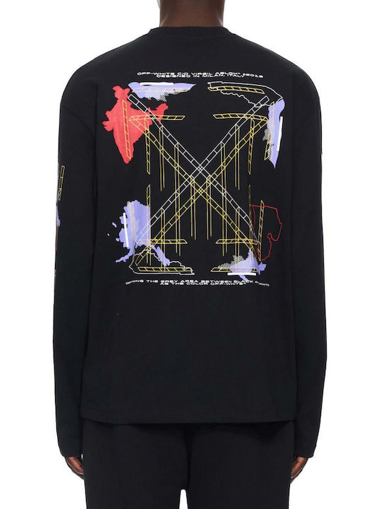 Long Sleeve Black Blouse