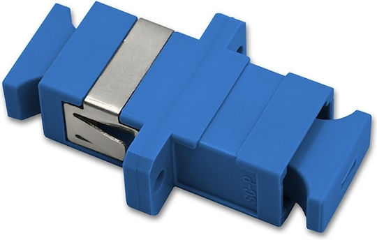 Qoltec SC UPC Light Flash Adapter Simplex Singlemode