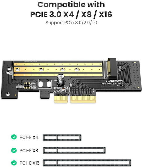 Ugreen Карта PCIe Към 1 Порт M.2