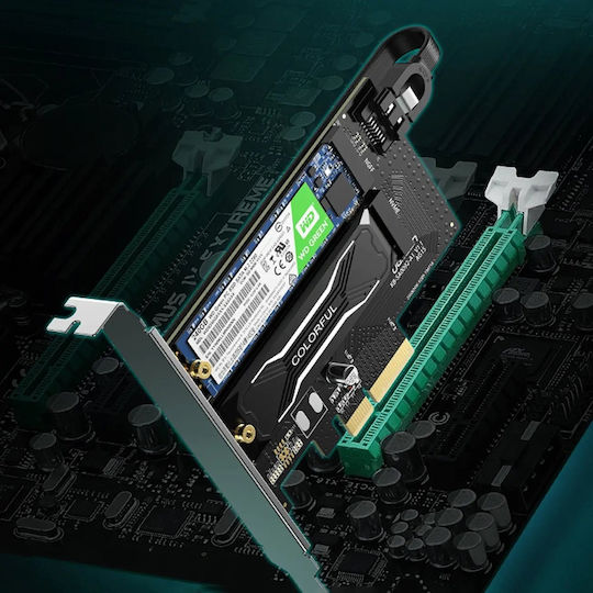 Ugreen Карта PCIe Към 2 Порта M.2