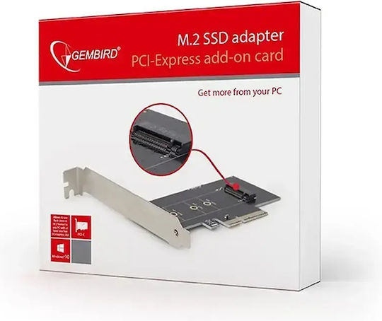 Gembird PCIe Card to 1 Port M.2