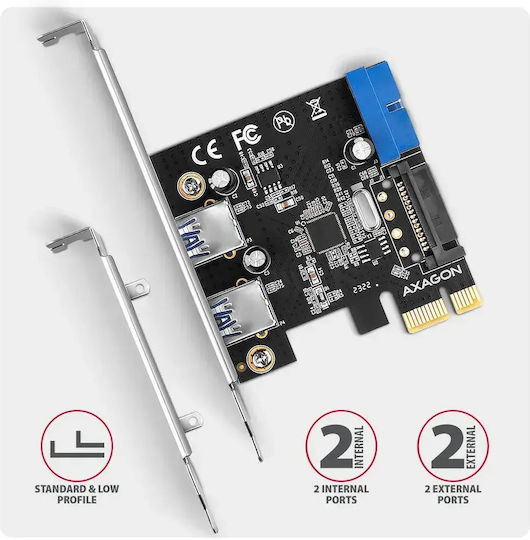 Axagon Κάρτα PCIe σε θύρα SATA