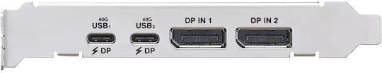 Asus Pci Express Card Usb4 Pcie Gen4 Pci Express To Usb-c & Dp
