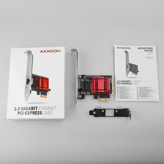 Axagon Placă PCIe cu 1 Port Ethernet Card