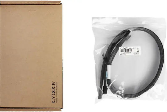 Icy Dock Mcio 8i Sff-ta-1016 Zu 2x Mcio 4i Sff_ta-1016 Festplattenkabel