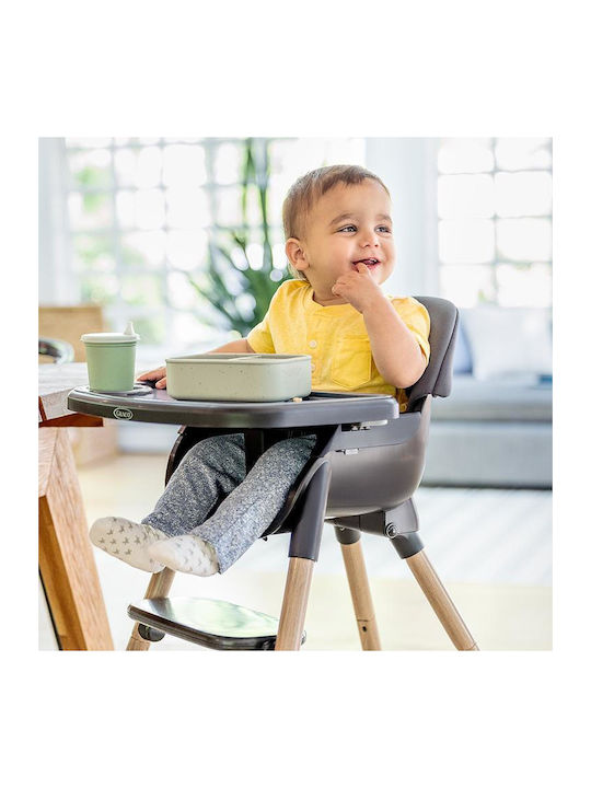 Graco Klappbarer Baby Hochstuhl 3 in 1 Grau