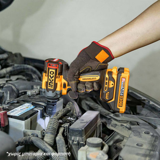 Ingco CIWLI20451 Акумулаторен гайковерт 20V Solo с вложка 1/2"