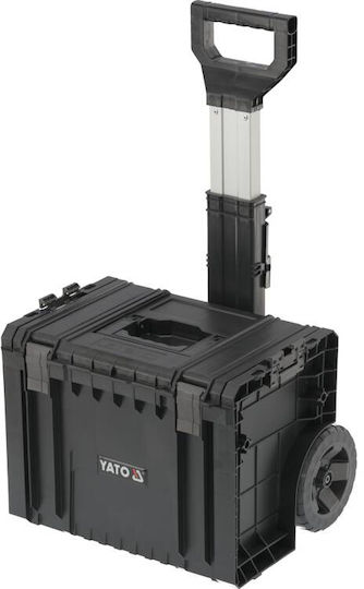 Yato Tool Storage Plastic Wheeled Box W72.2xD45xH38cm YT-09174