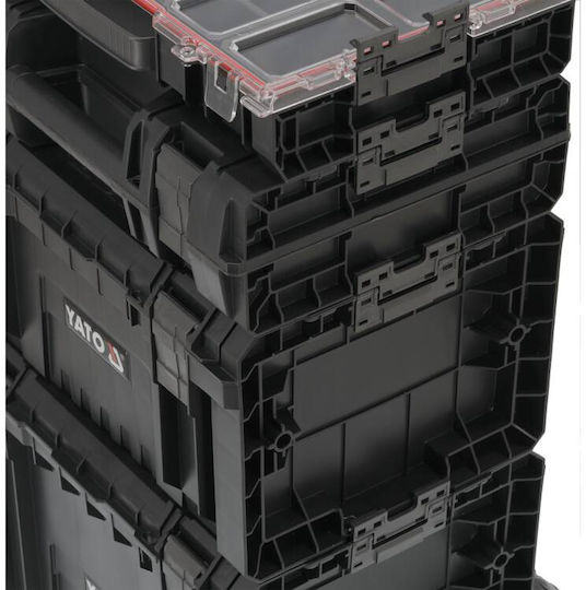 Yato Tool Storage Plastic Wheeled Box W72.2xD45xH38cm YT-09174