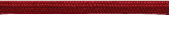 VK Lighting Cablu din material textil 2x0.75mm² 1m în culoarea Burgundy 1m 47143-042654