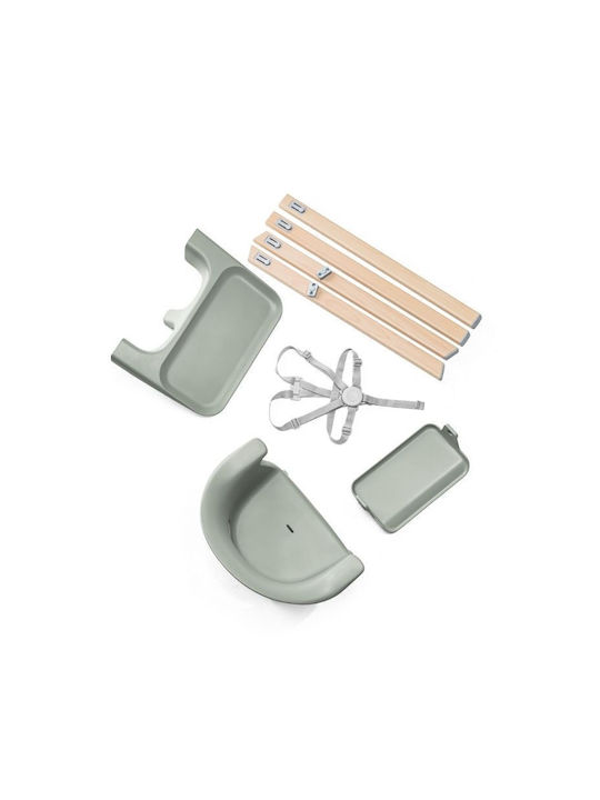 Stokke Clikk Καρεκλάκι Φαγητού με Ρυθμιζόμενο Ύψος Glacier Green