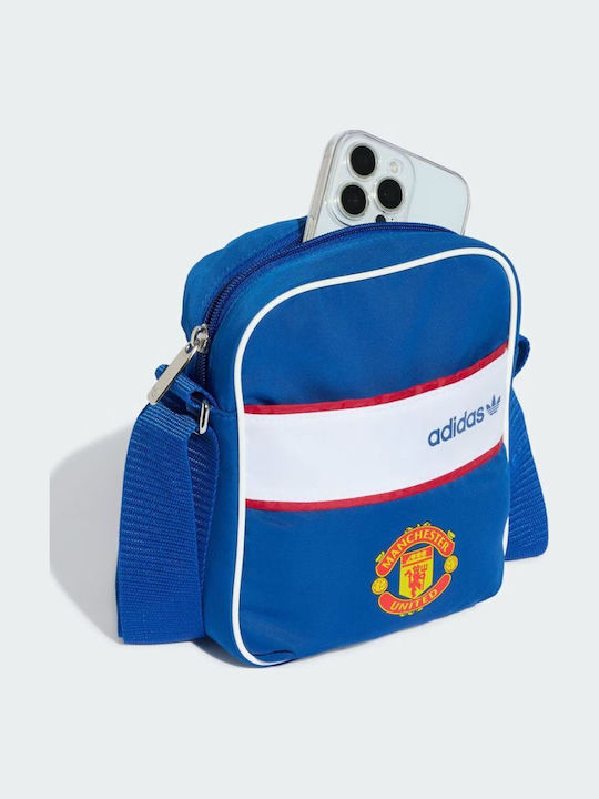 Manchester United Geantă Pentru Bărbați De Umăr / Tip Crossbody Albastră