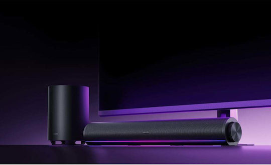 Xiaomi Настолни Безжични Компютърни Говорители 2.0 с RGB Осветление и Bluetooth Мощност 10W Черни