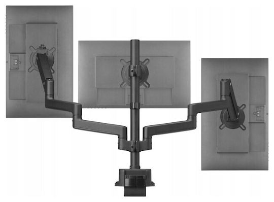 One For All DM4310 Βάση Γραφείου για 3 Οθόνες έως 35" με Βραχίονα