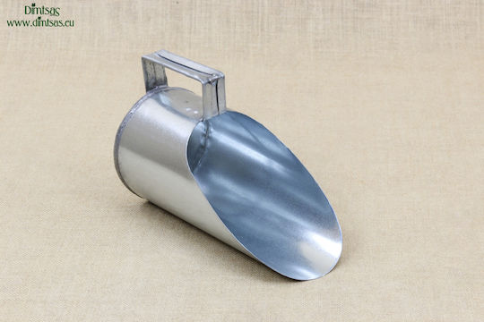 Kommerzielle Lebensmittelschaufel Metallisch Galvanisiert 26 cm Serie 1