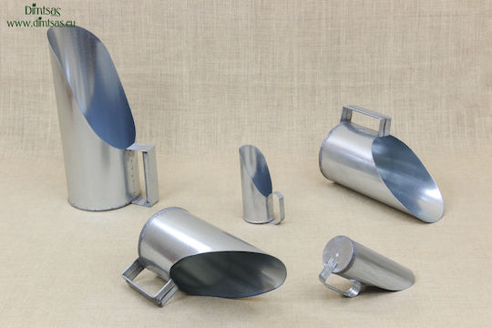 Kommerzielle Lebensmittelschaufel Metallisch Galvanisiert 26 cm Serie 1