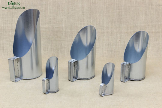Kommerzielle Lebensmittelschaufel Metallisch Galvanisiert 19 cm Serie 1
