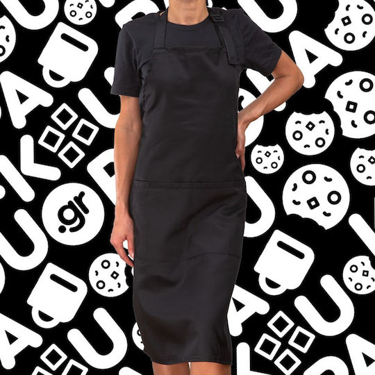 Koupakoupa Koupakoupa Catering-Schürze Ganzkörper Chefkoch Schwarz