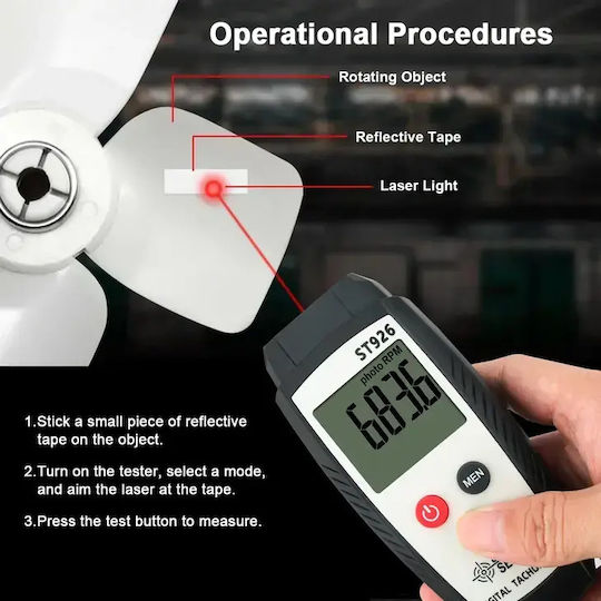 Smart Sensors Digital Speedometer Contactless / Contact