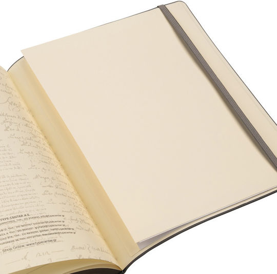 Type Center Εβδομαδιαία Ατζέντα B5 2027 Γκρι Δερμάτινη 5x26εκ. (με Προσωποποίηση)