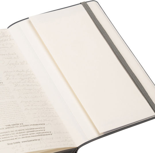 Type Center Ημερήσια Ατζέντα A5 2027 Γκρι Δερμάτινη 14x20.5εκ. (με Προσωποποίηση)