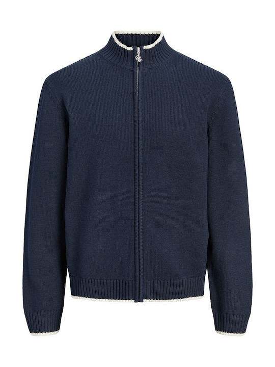 Cardigan bărbătesc tricotat Dark Navy